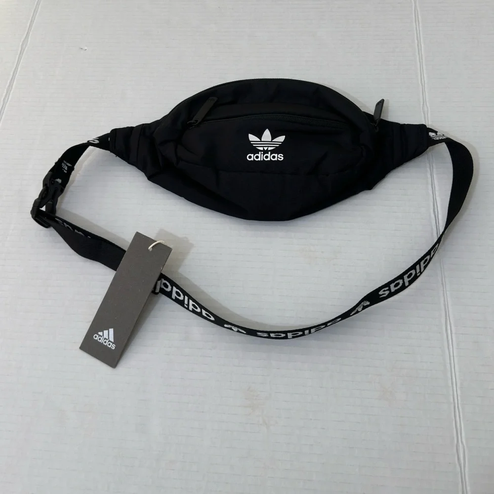 Adidas ||Originals National Fanny Pack Waist Pack BLACK OS